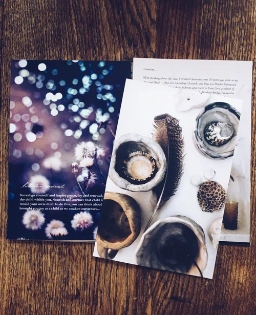 Here is a peek at the book sample I received earlier this week. I’m so happy with the colours and paper stock - it’s beautiful matte paper, not too thin and not too thick, 100% recycled, printed locally.