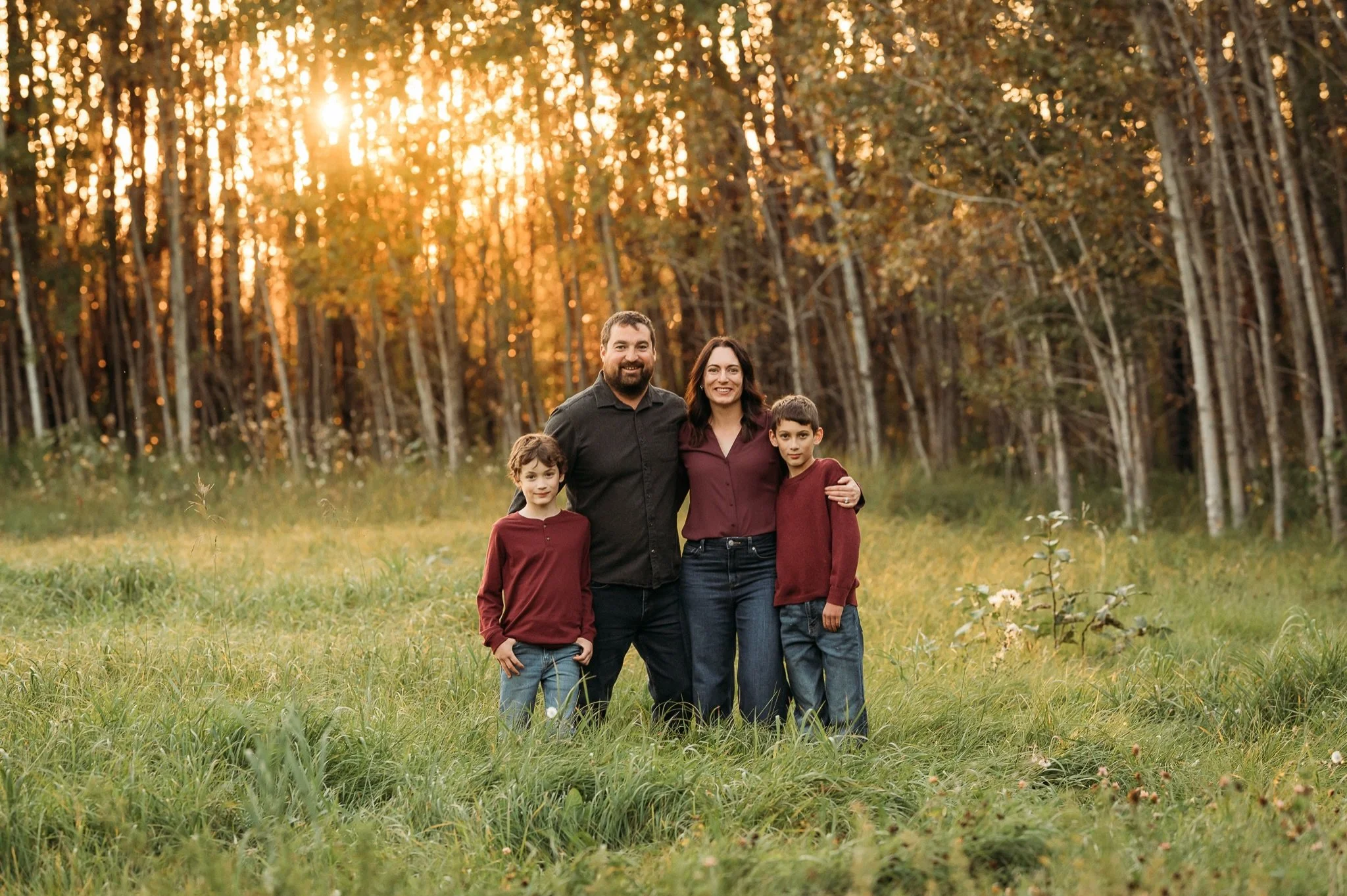 Another beautiful sunset session with an awesome family! 😍 

#goldenhour #fallminis