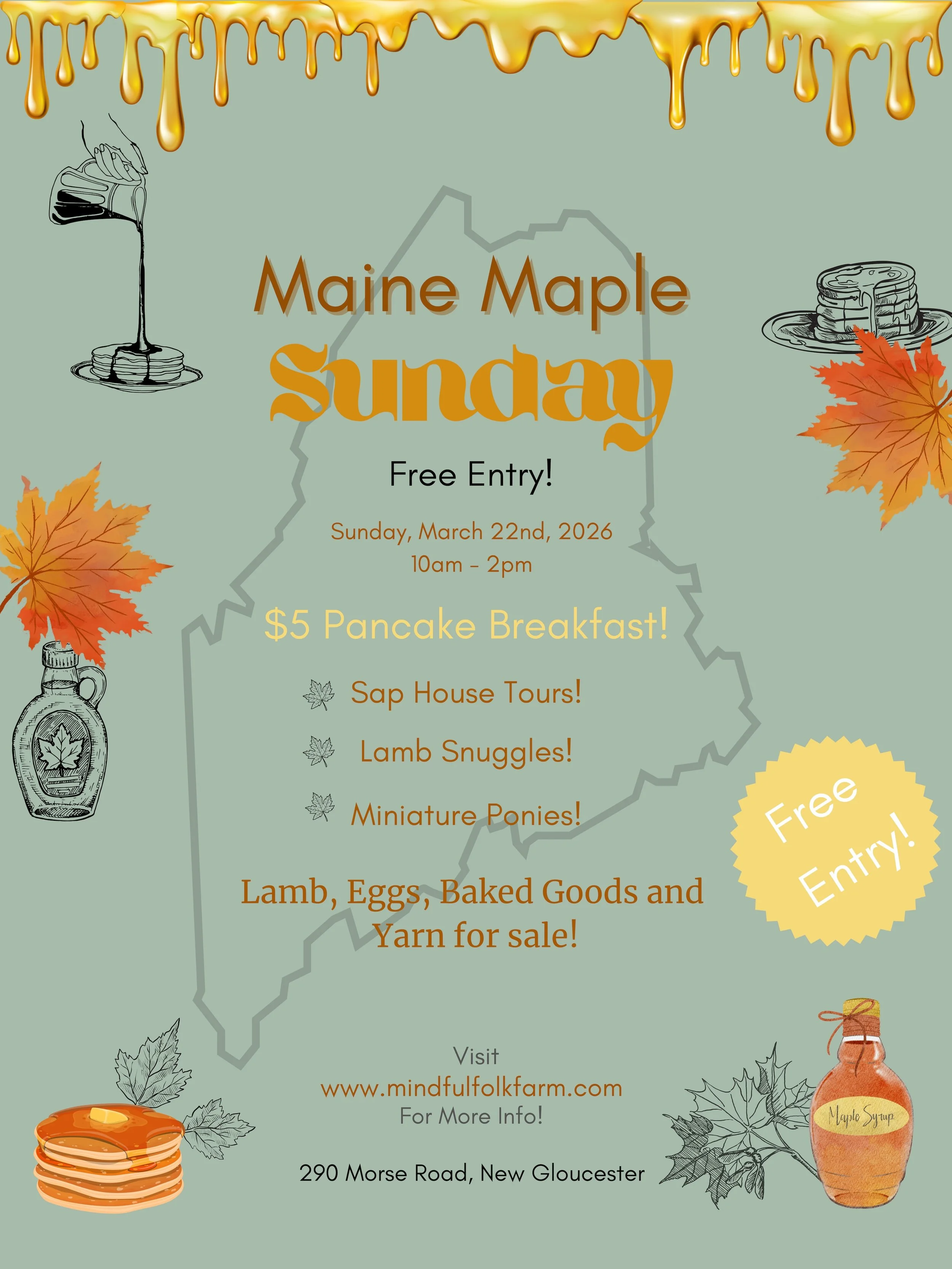 Maine Maple Sunday