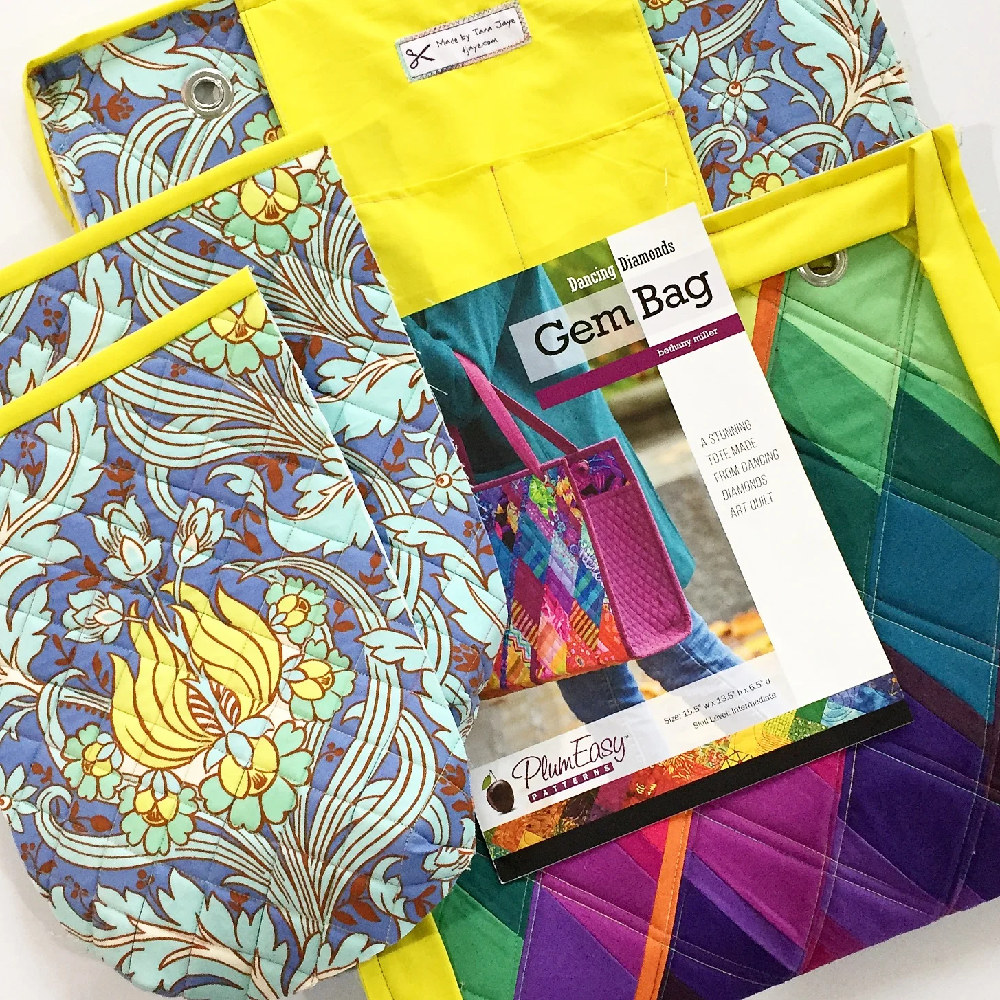 Dancing Diamonds Gem Bag Tropical Rainbow Version — WEFTY