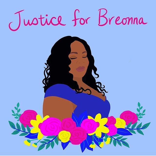 Breonna was in bed when police shot her during a no-knock raid looking for someone who did not live there, who was already in police custody. Her boyfriend thought they were being robbed. Please visit the profile of @didi_godwin for a link you will f