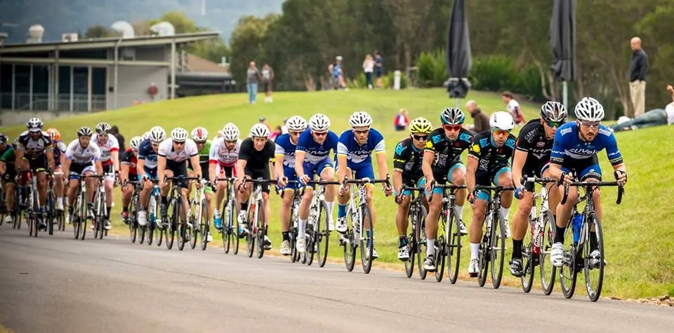 Penrith Lakes 2014 - Peloton at speed.JPG