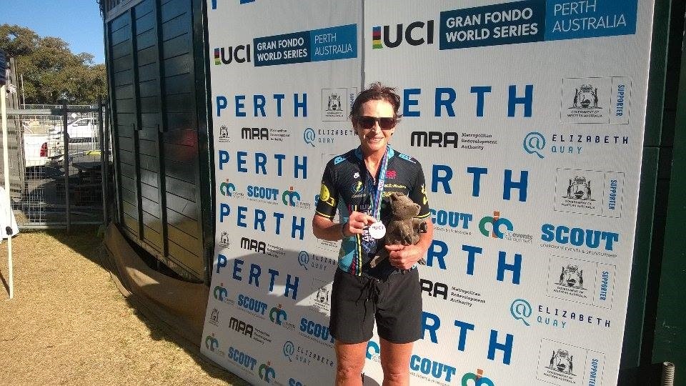 UWCT - Sue Tierney took 3rd in the ITT