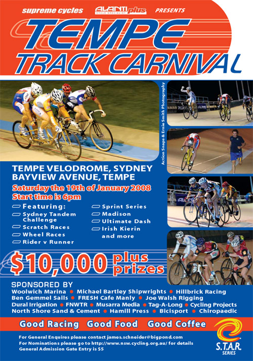  BiciSport Track Open 2008 at Tempe Velodrome