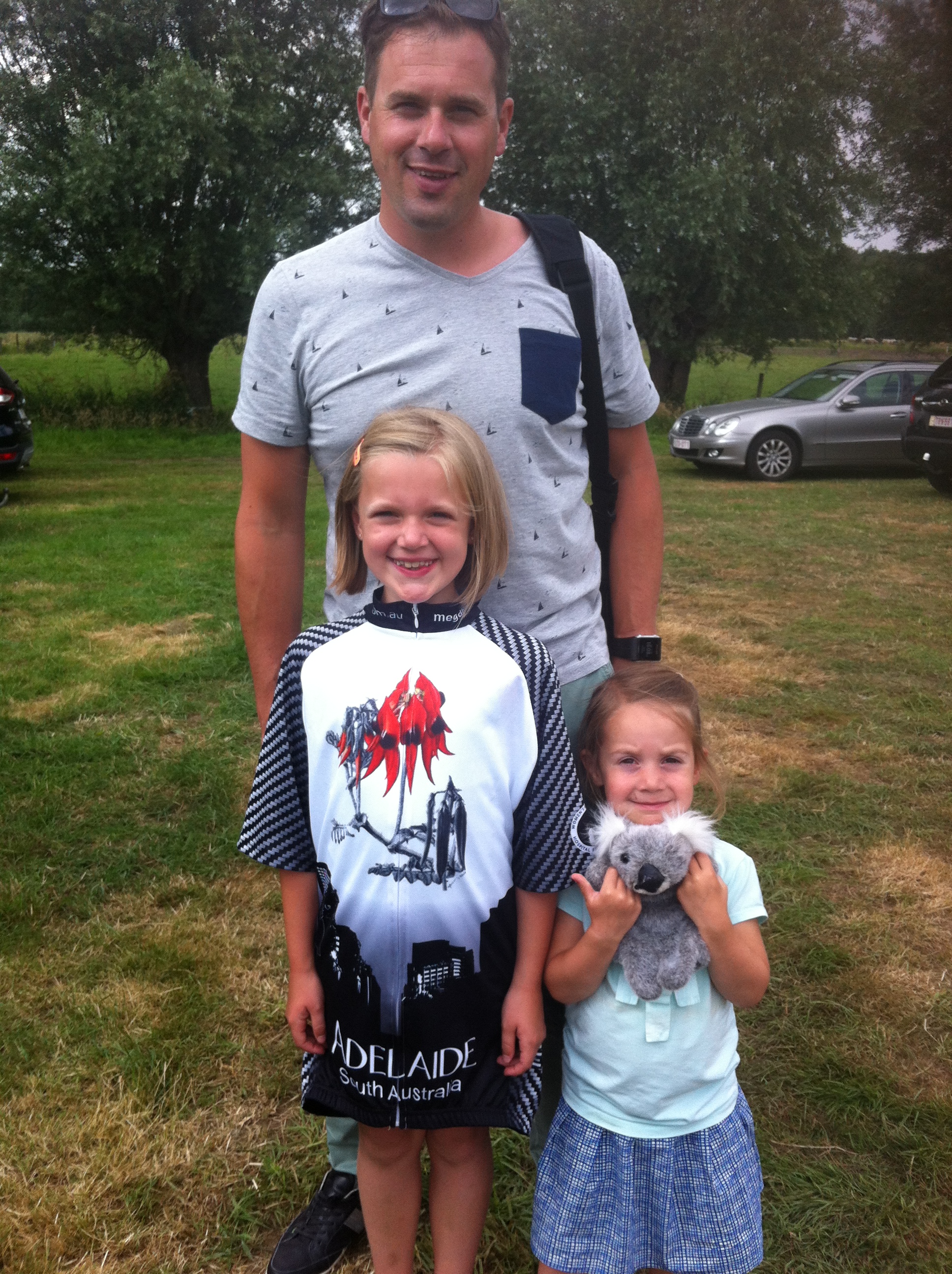 Conor-VerHulst Fan Club at Sinaai (includes Adelaide jersey & koala)