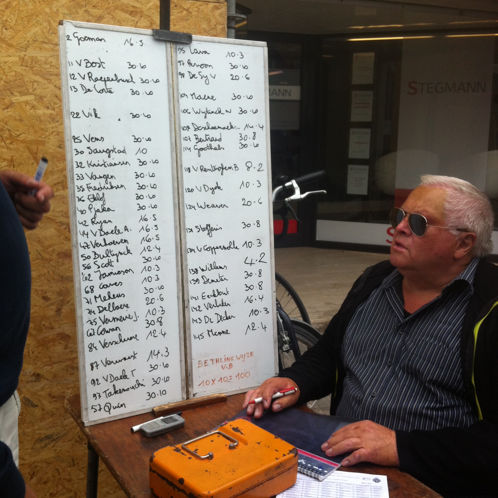 Deinze bookmakers betting on the Kermis races is common in Belgium