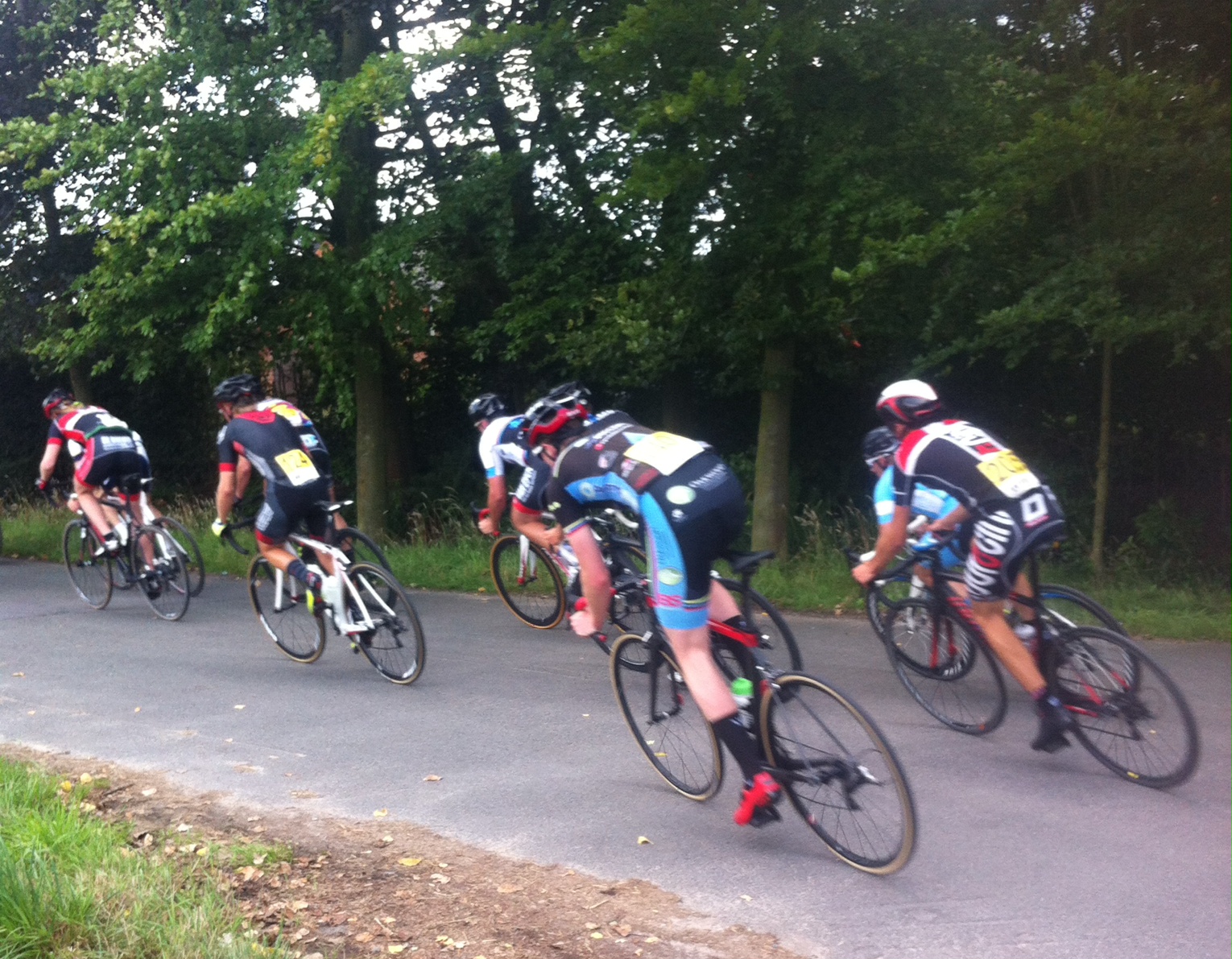 Conor Verhulst on lap 5 at the Kalken Kermis