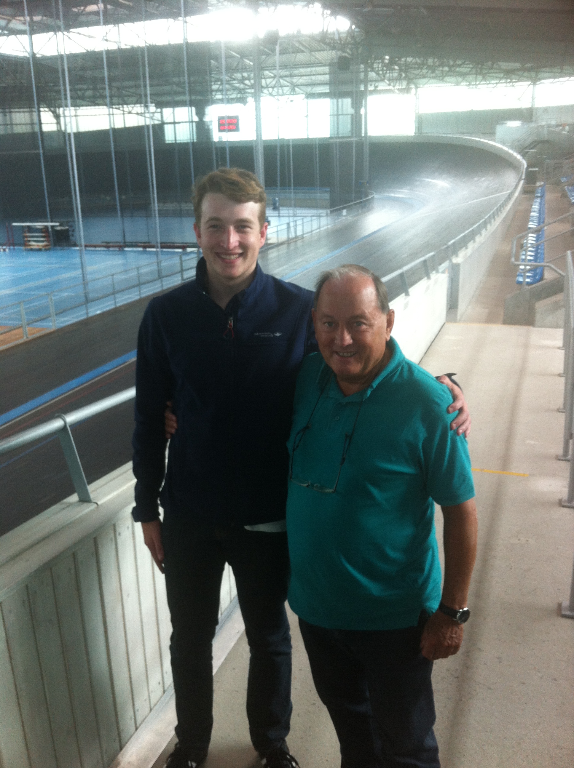 Inside the Eddy Merckx Velodrome in Ghent