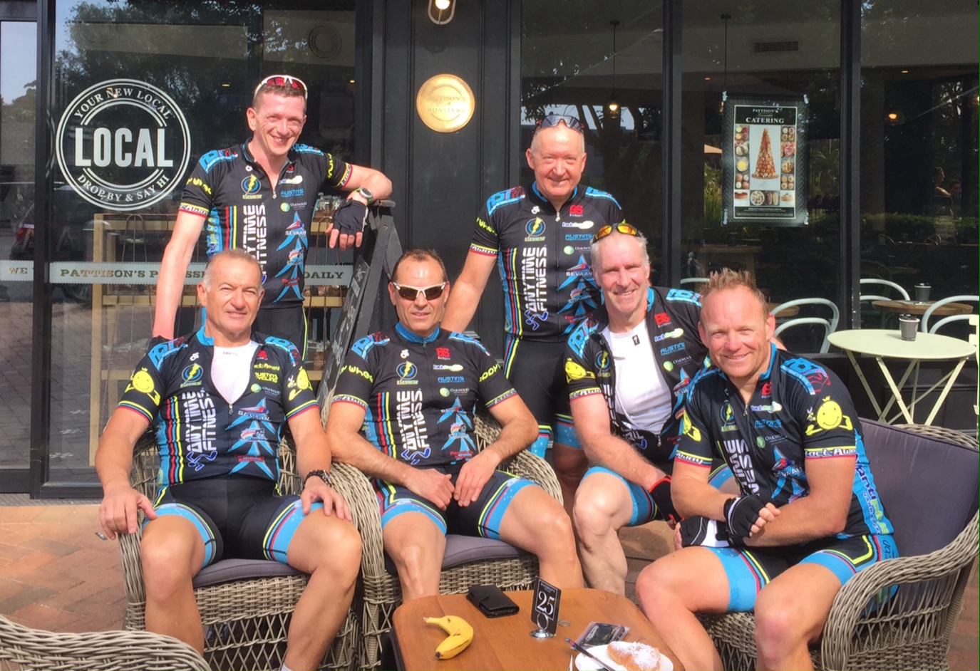 DGV Team Pursuit training with John Crouchley deserves a good coffee