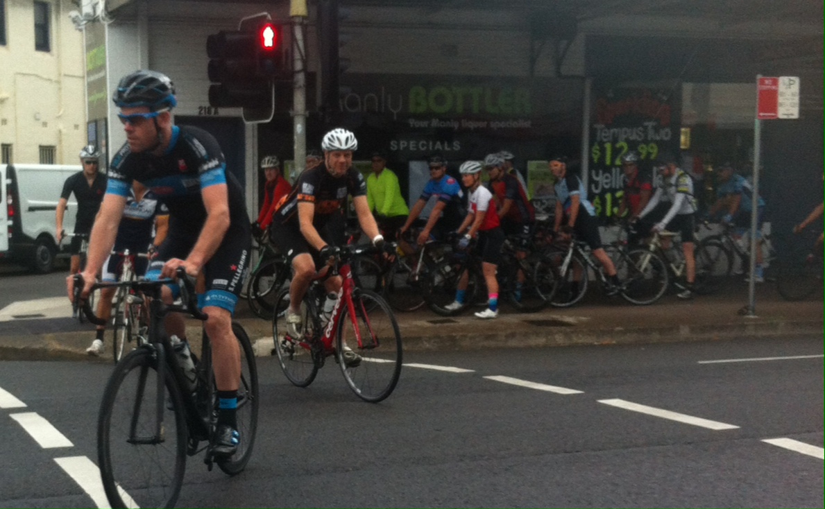 The Bear Cottage Charity Ride departs from the Fixed Wheel