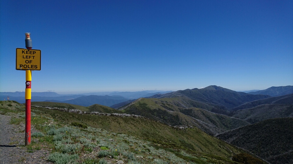 A stunning picture taken by Sue Tierney from the top of Mount Hotham (Vic) on December 30.