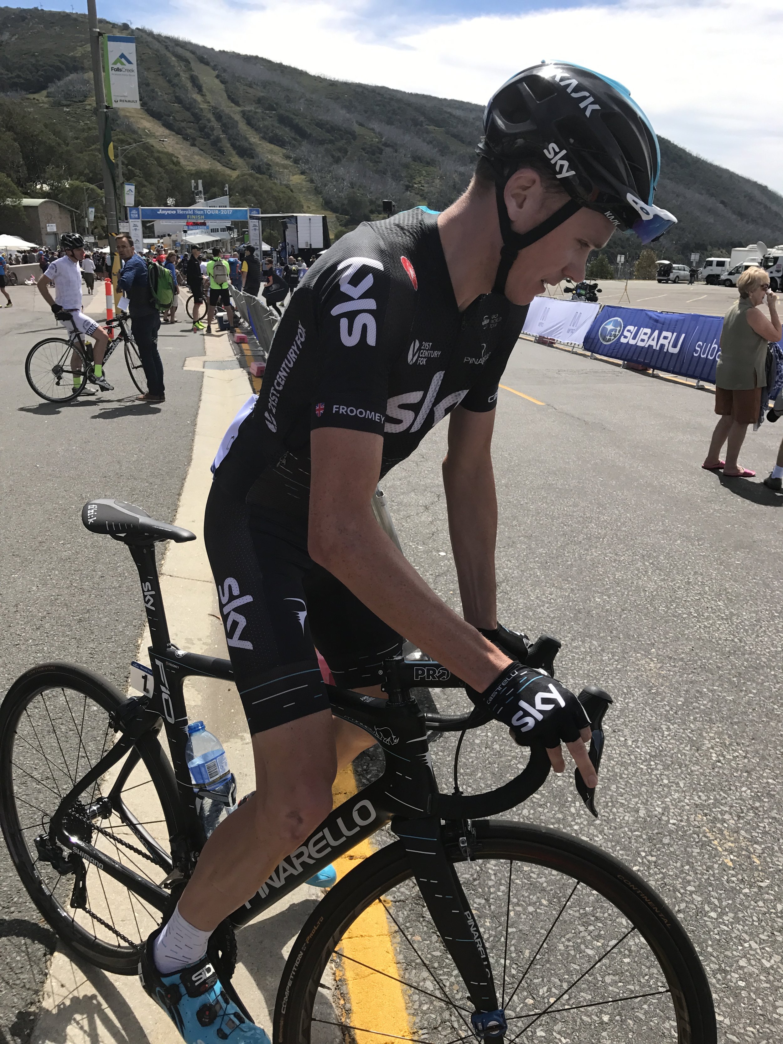 HST 2017 Stage 1 at the Falls Creek finish