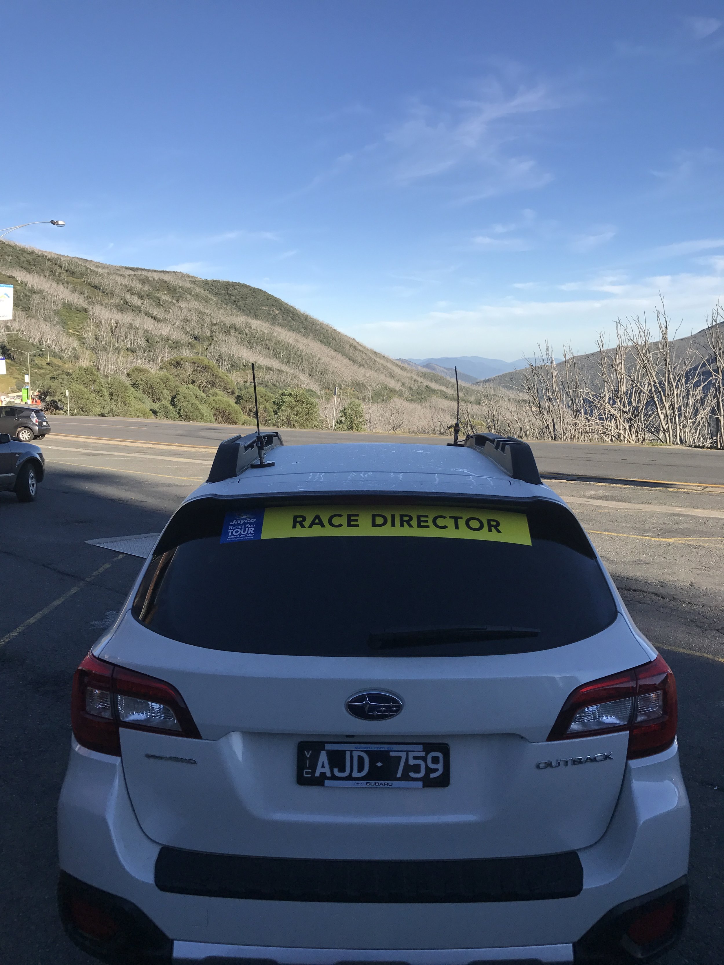 HST 2017 Stage 2 - The day started in Falls Creek with a spectacular view