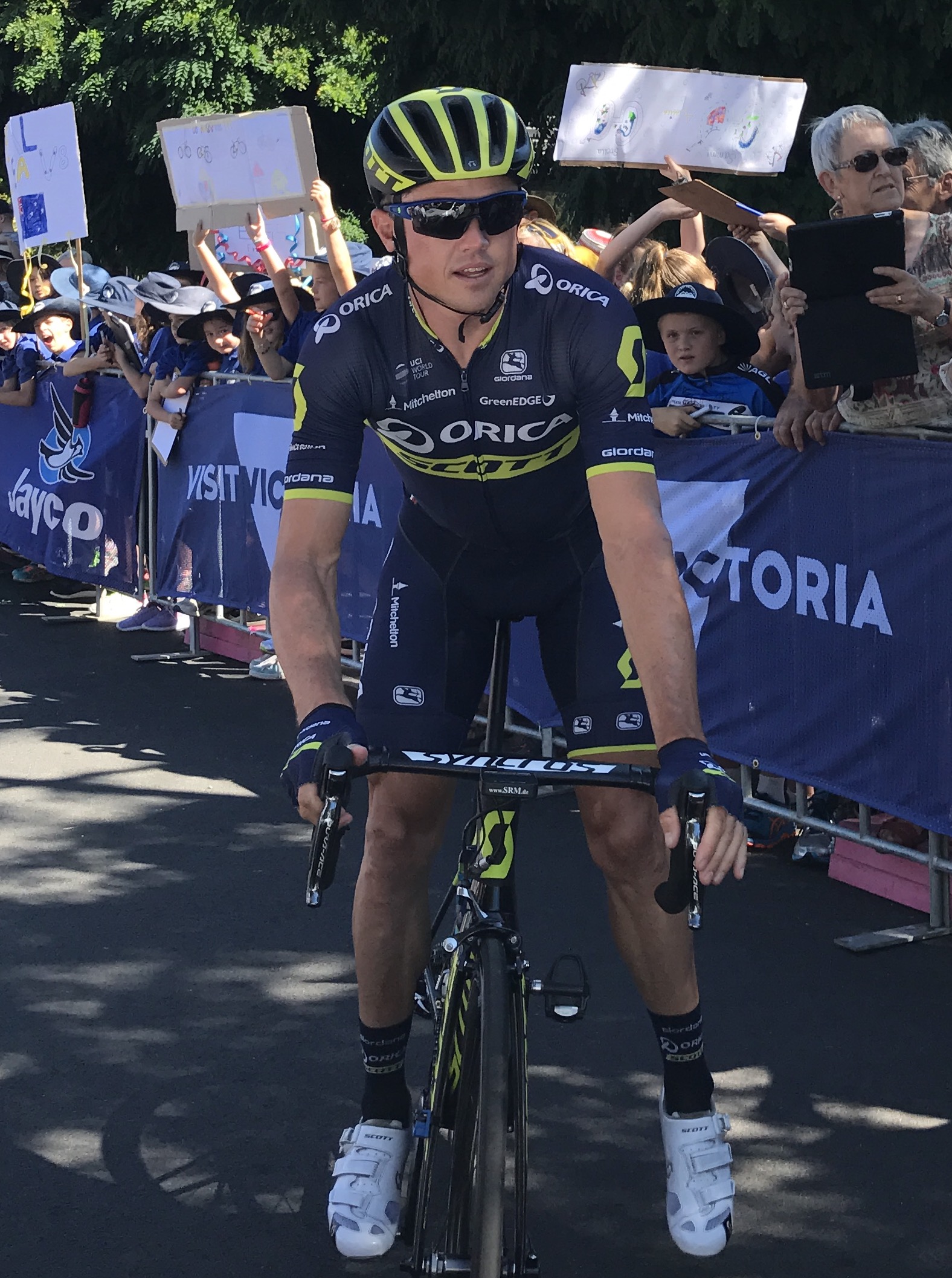 HST 2017 Stage 2 - Simon Gerrans before the start