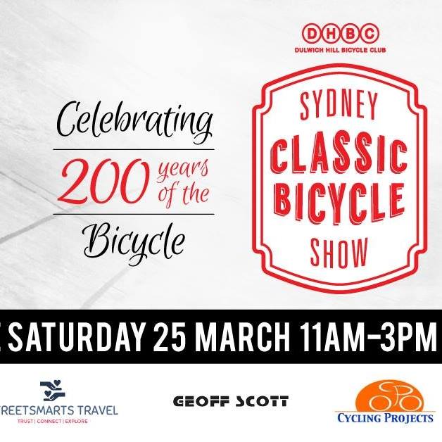  The Classic Bicycle Show is at Tempe Velodrome and well worth a look