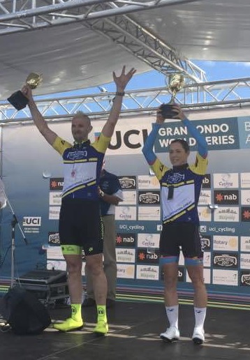 B2B 17 - Stewart Campbell (BiciSport) took his third 70k category win at B2B 17 with a 30k solo escape.