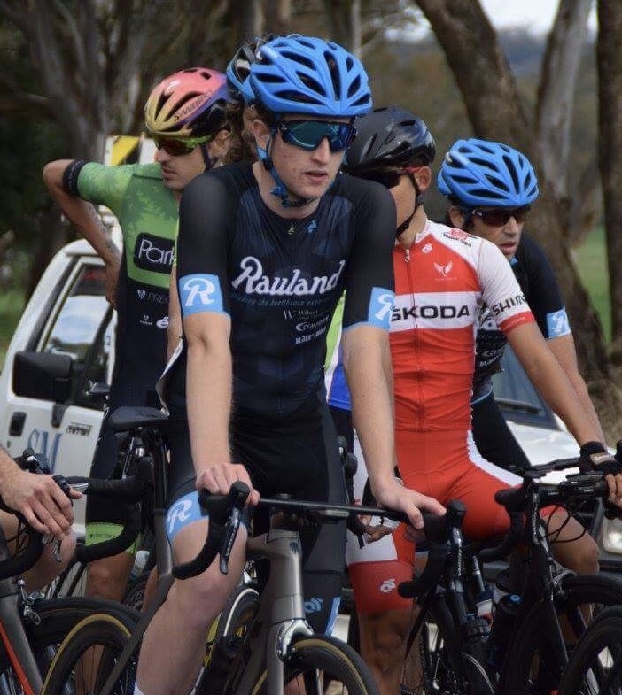Grafton to Inverell 17 - Conor Tarlington (BiciSport Rauland) faced up to a tough challenge at G2I 17