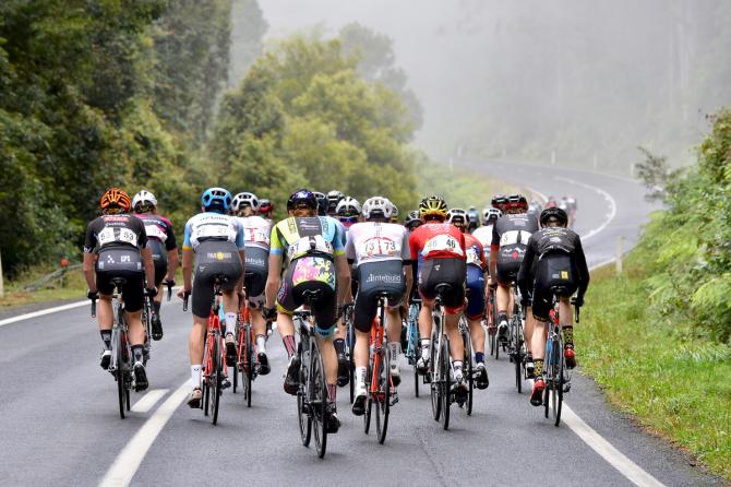 Grafton to Inverell 17 - NRS Division 1 climbs the misty 17k climb of Gibraltar Range