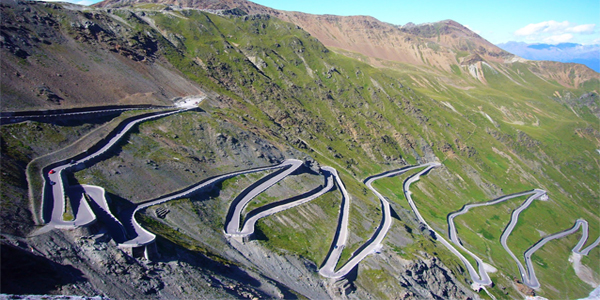 Brad Mills and David Cooper can look forward to the Stelvio on 10 June