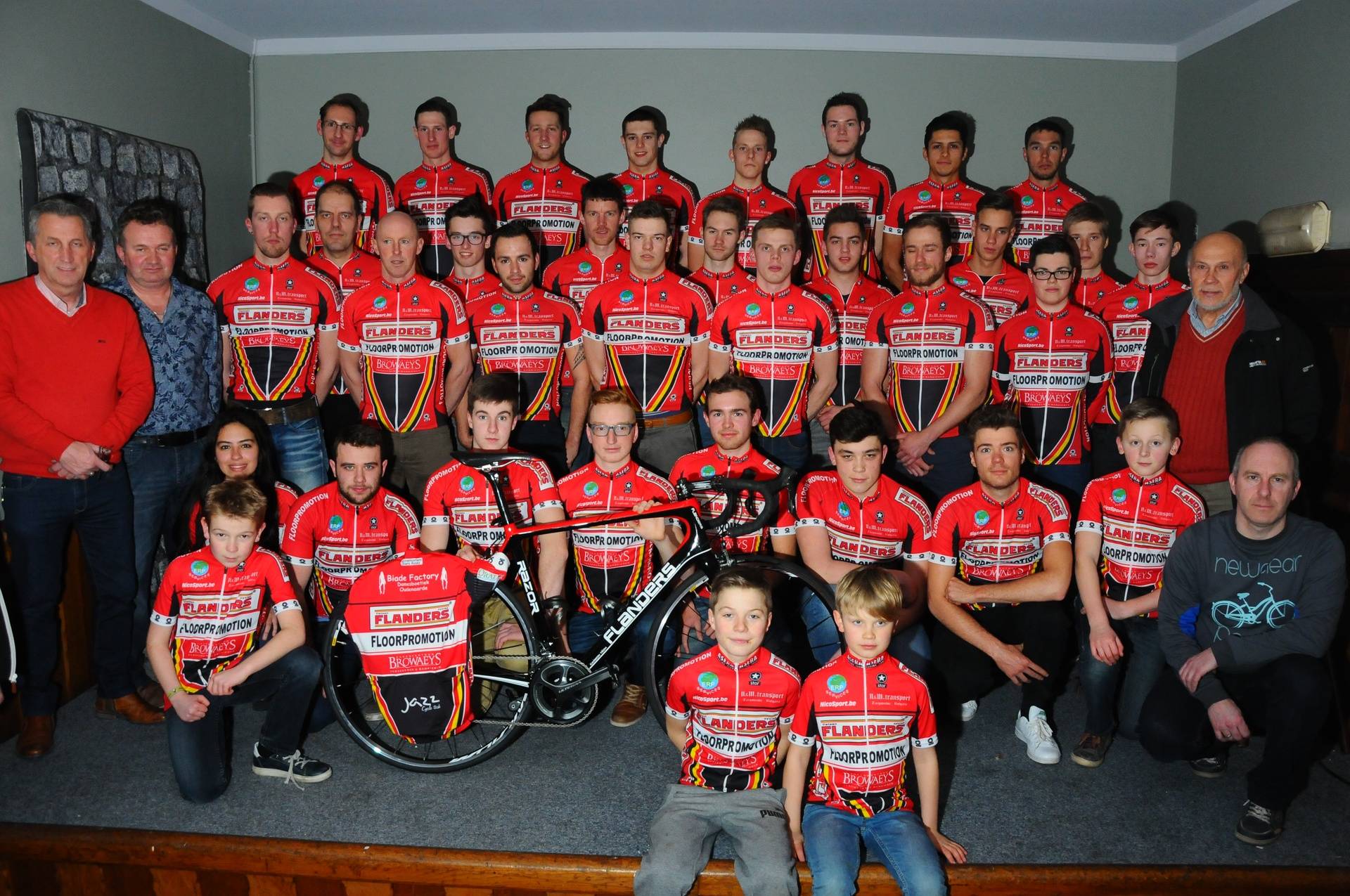  ASFRA Racing Team is based out of Flanders Cycles in Oudenaarde