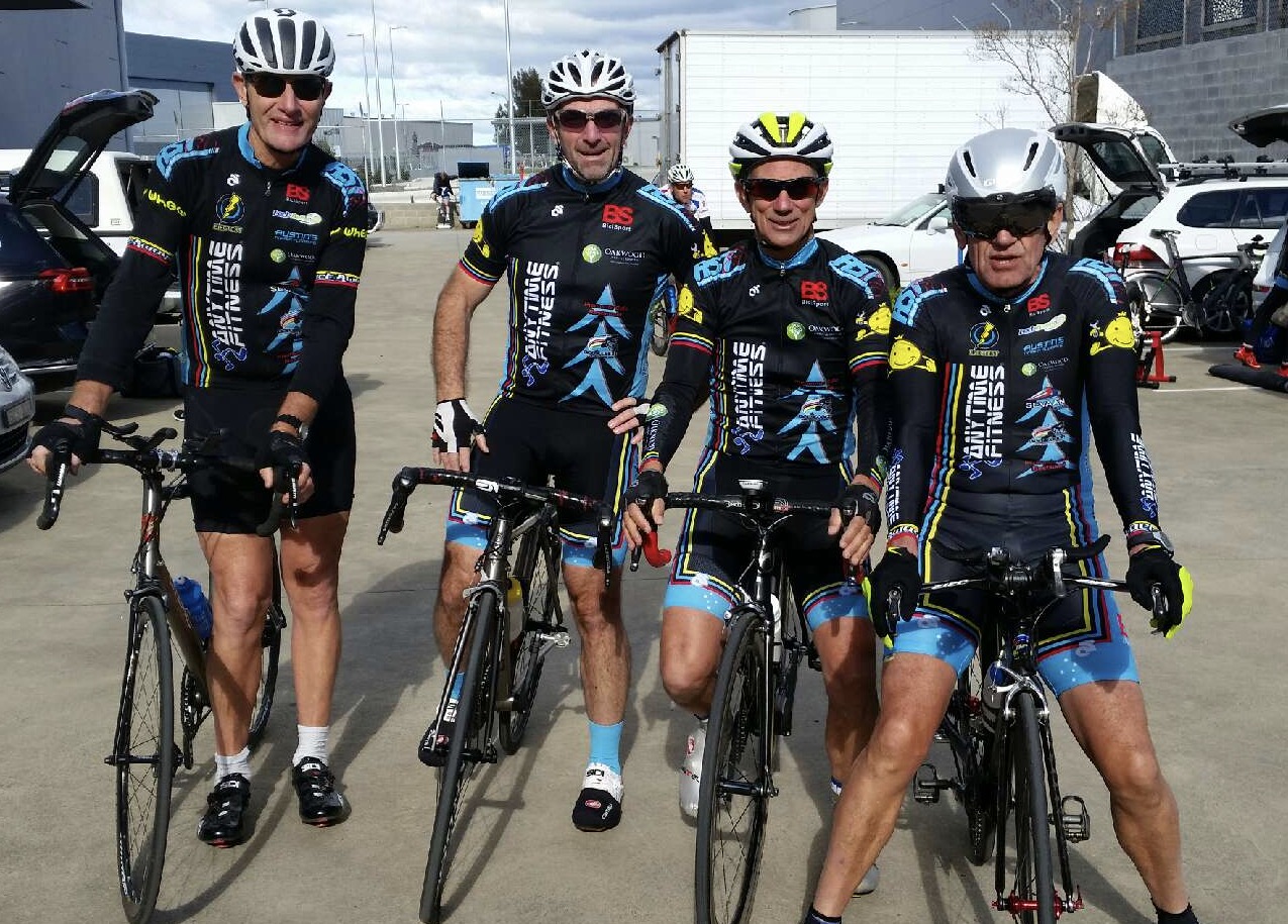 Nowra 17 - Masters 180+ with Raoul Westbrook, Brett Tarlington, Graeme Cocks & Ian Grainger finished 6th