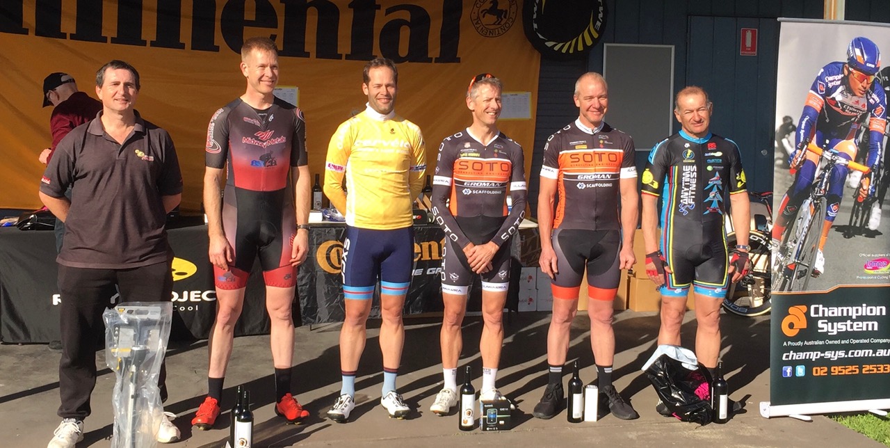 Cervelo Masters 17 - Anthony Colantonio on the Division 2 podium for 6th