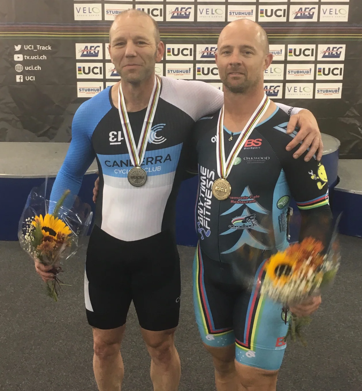 Los Angeles 17 - Mike Smith (BiciSport Master) with Daniel Rickard 