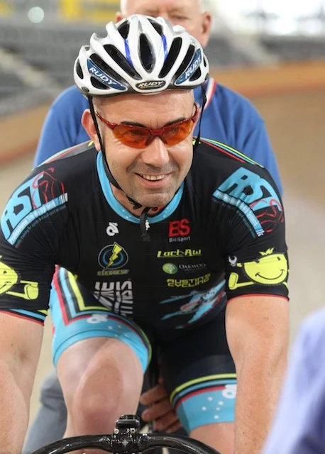 NSW Sprint Grand Prix # 3 @ DGV - Damien Bottero (BiciSport Master) features in the Sprint Grand Prix at DGV this coming weekend together with Lise Benjamin & Mike Smith.