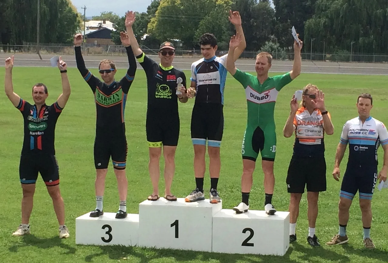 Orange Track Open 18 - David Browne (BiciSport Happy Wheels) took another victory