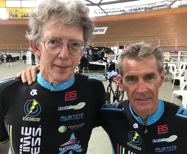 NSW Masters Track 18 - Peter Verhoeven & Mike Lawson