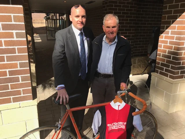  Vale David Michel - Tim Michel with David Cooper (Northern Suburbs CC & BiciSport)