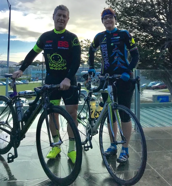 Amy’s Gran Fondo @ Lorne @ 16 Sept - Peter & Melissa Budd