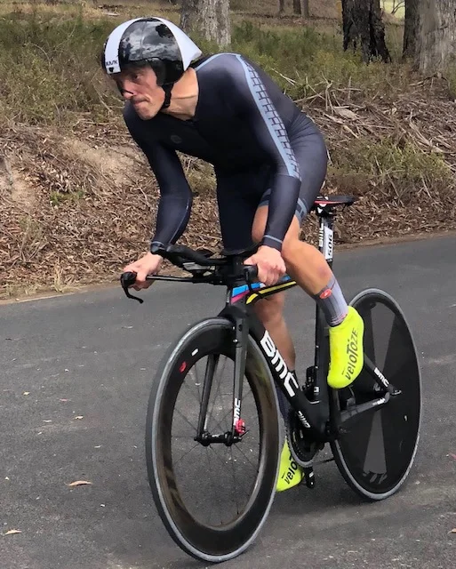 Masters Nationals 18 - Randolph Baral in the Time Trial