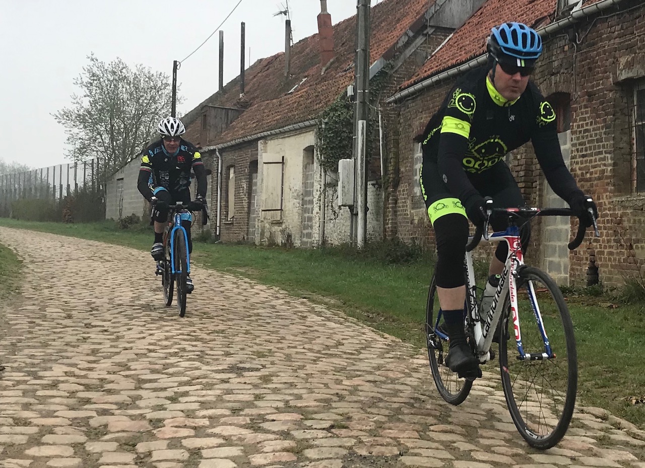 Troisvilles Wallers @ 8 April - Troisvilles cobbles (Sector 29) were both short & relatively straightforward