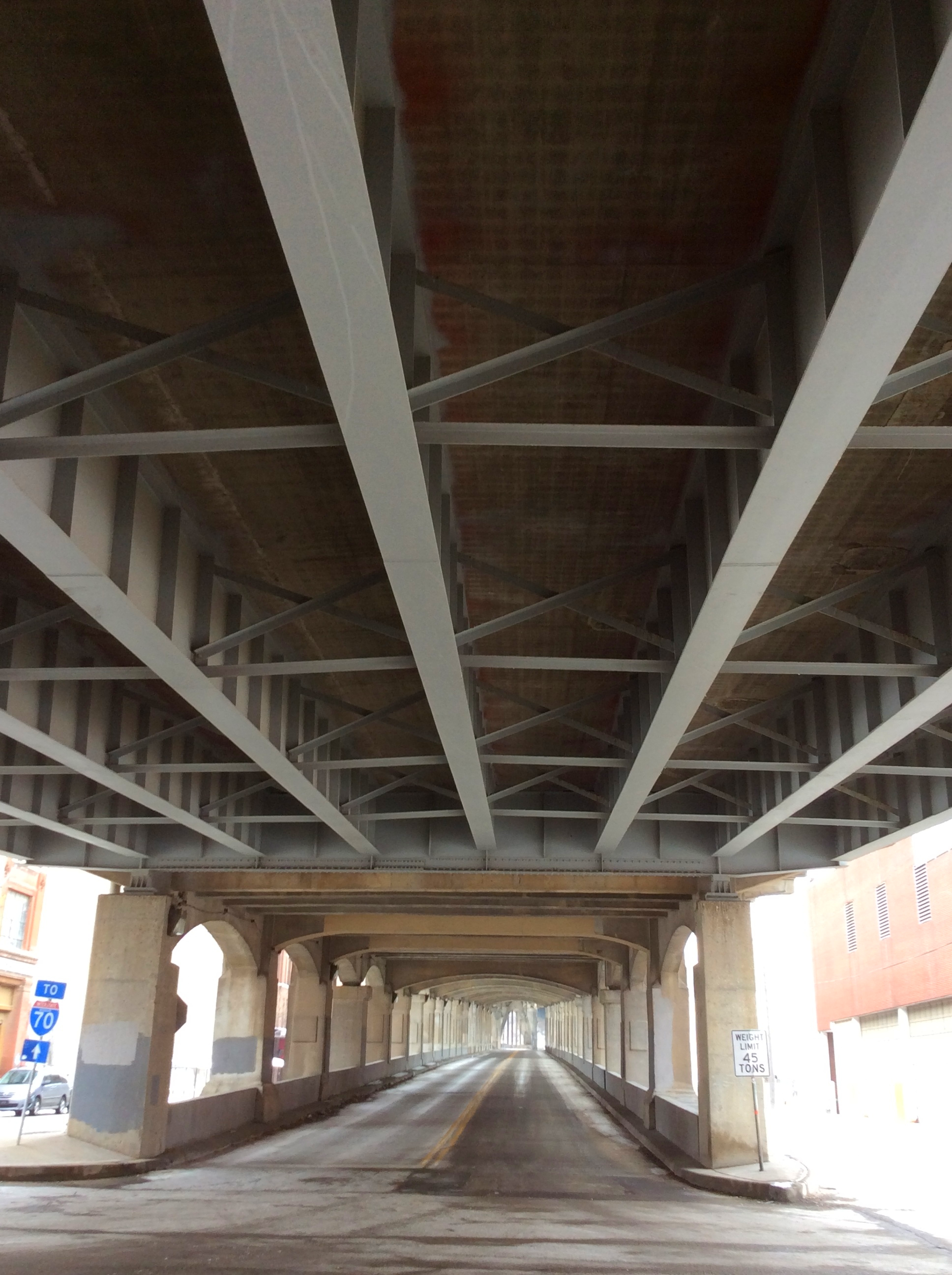 Underpass in the West Bottoms of Kansas City