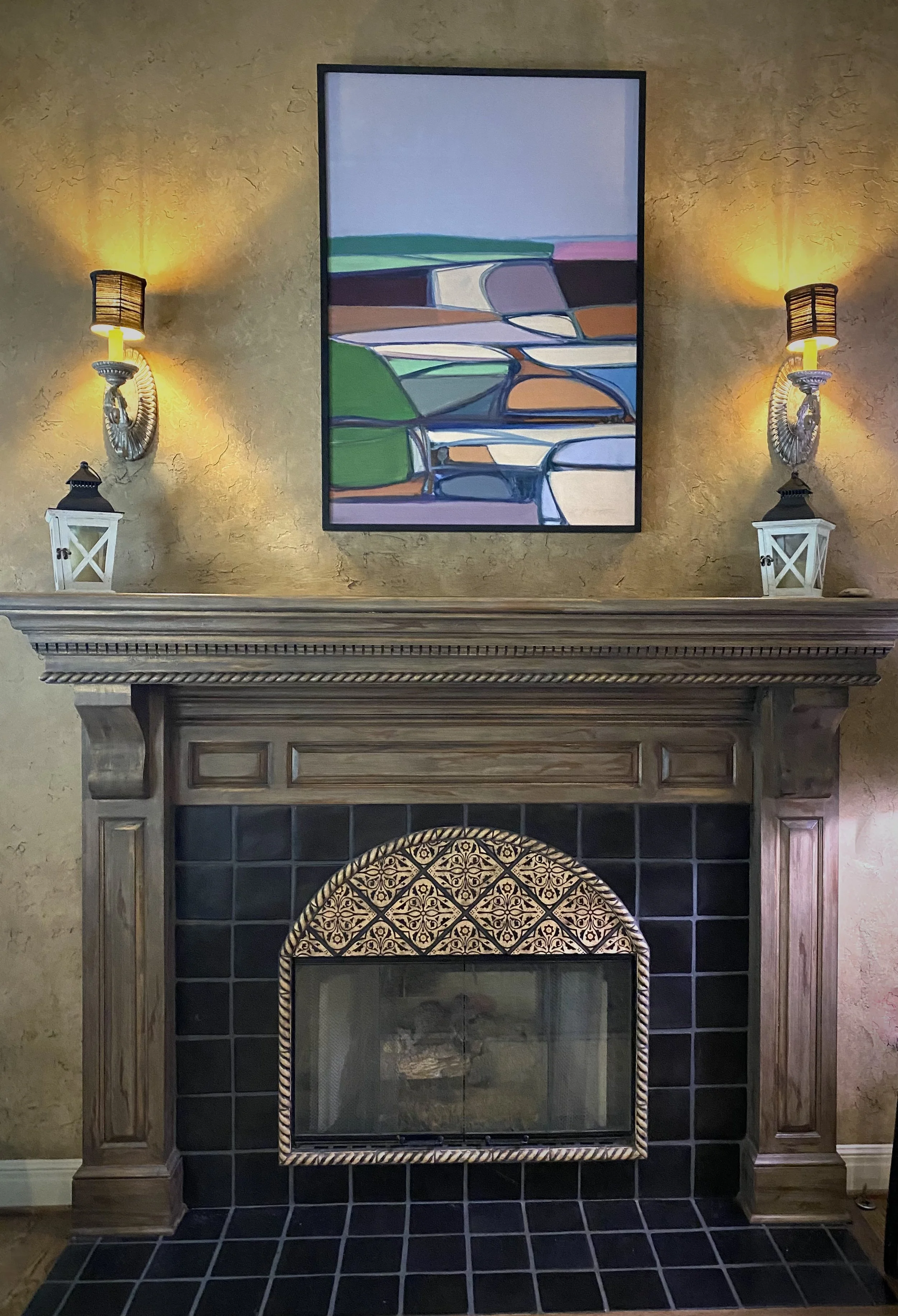 Fields with Lavender Sky, Leawood, Kansas