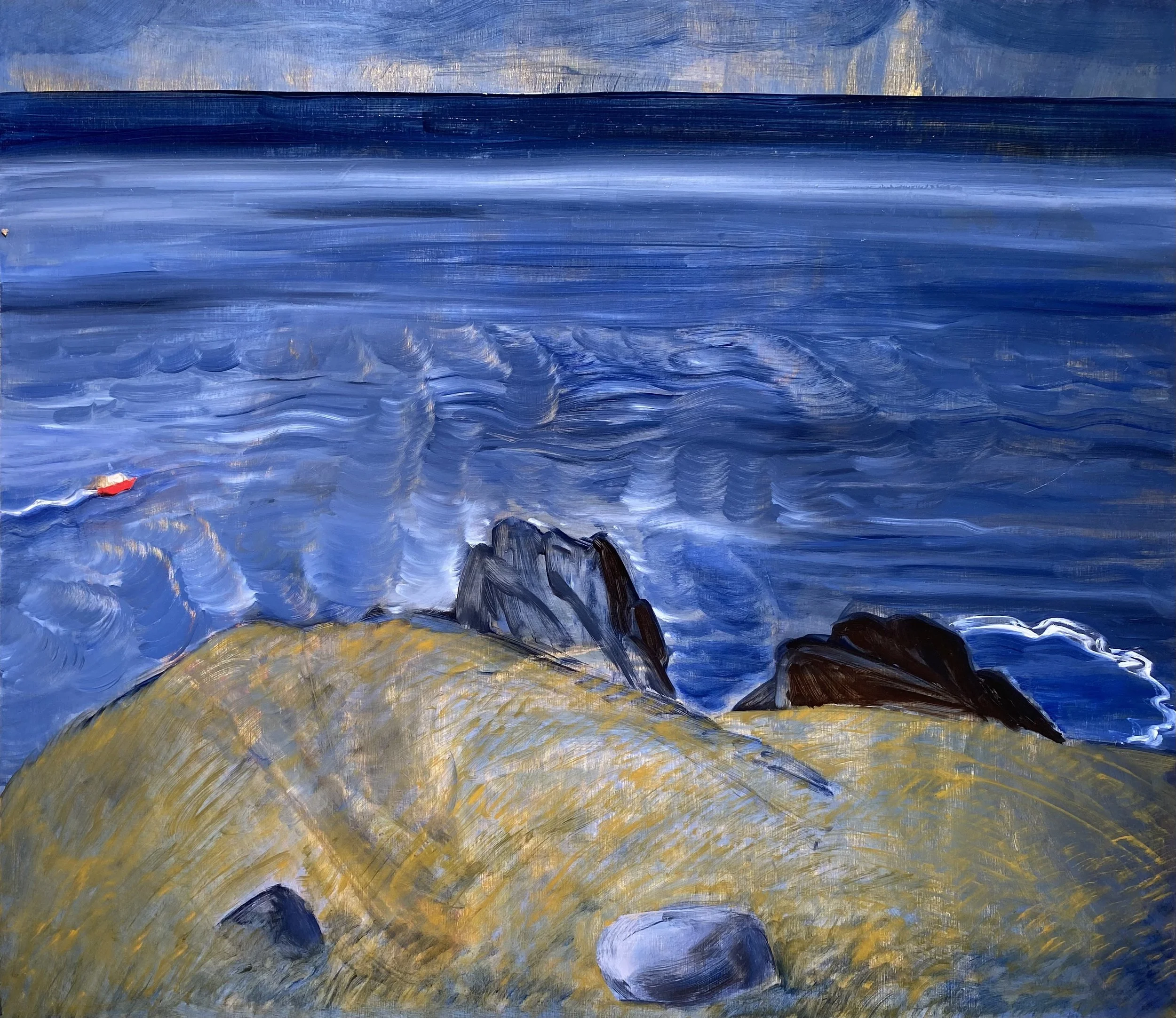 Between Zennor and St Ives, oil on birch, 53 x 61 cm.JPG