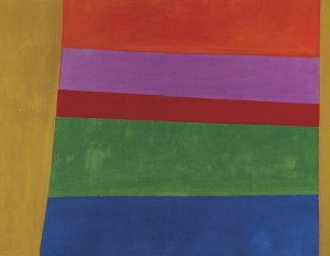 Jack Bush, Dazzle Red , 1965, Collection Art Gallery of Ontario