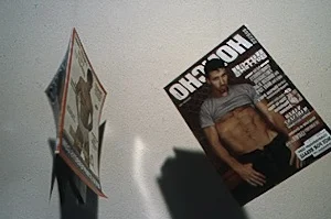 Porn magazines with Bruce LaBruce photographs