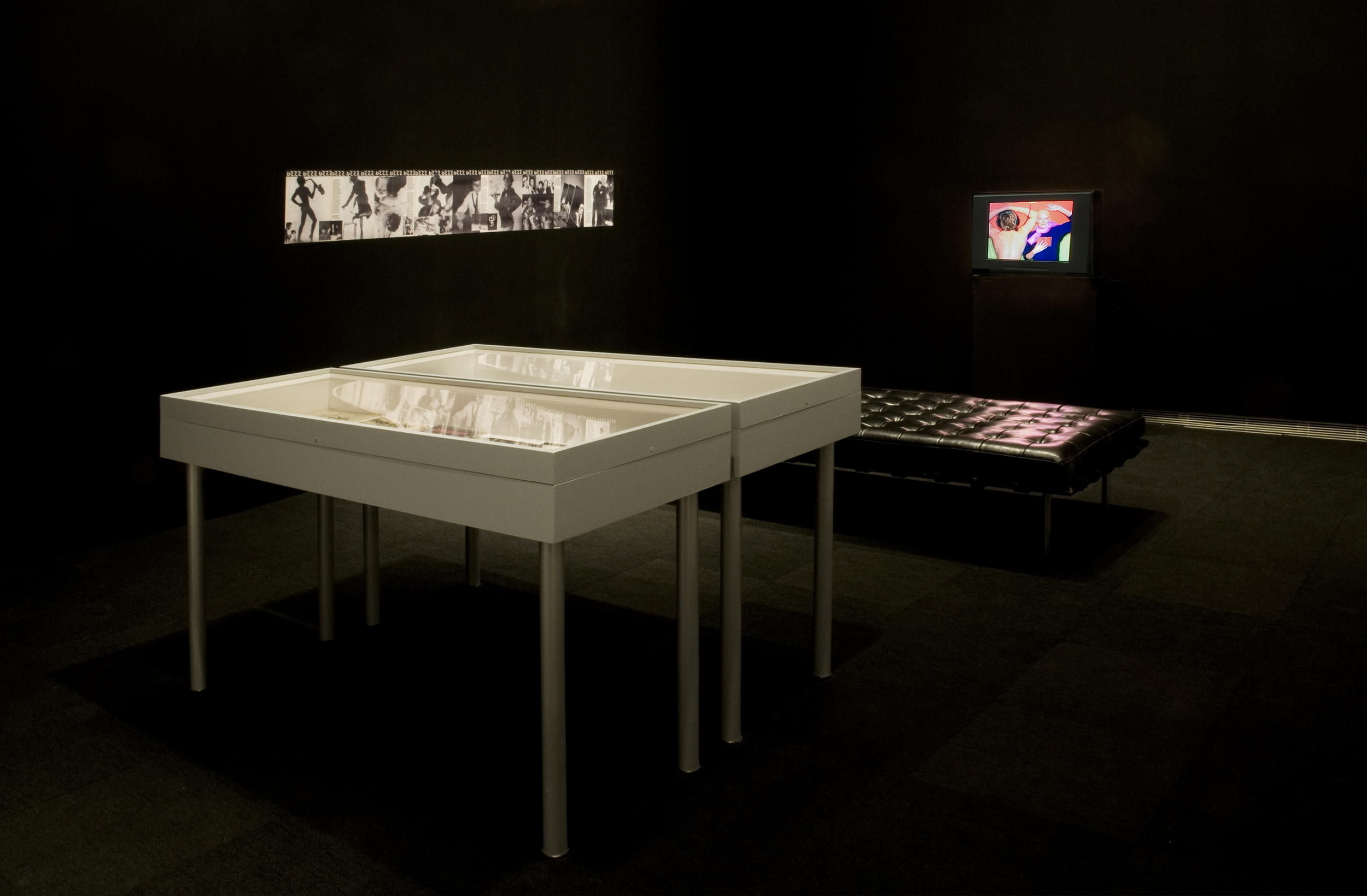 Installation of works by General Idea plus archival material.