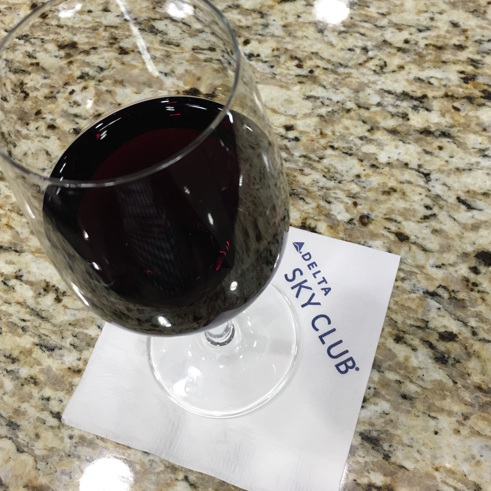 Alaska, American, Delta, United, and Virgin operate their takes on member-only lounges in airports where each has a larger presence. They offer complimentary wine and a great respite for travelers willing to pay the membership (or who have a credit card where access is a perk).
