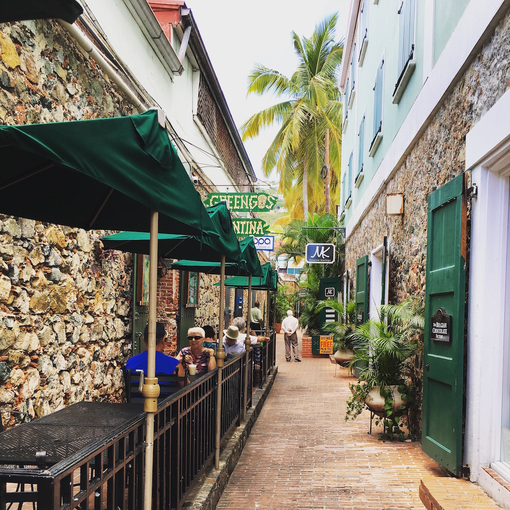 Greengos sits in a little alleyway running just off the main drag and the tourist-infested shopping district. Try sitting on their terrace!