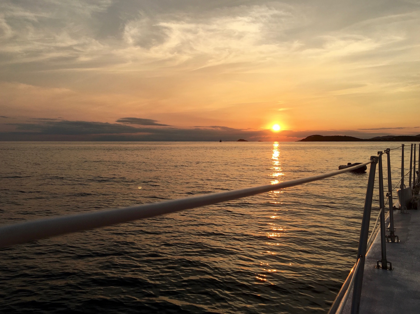 The catamaran at Bolongo Bay is a great way to see the island from the water. We recommend the sunset cruise, and suggest you consider adding a little sparkling wine to your rum punch while on board!