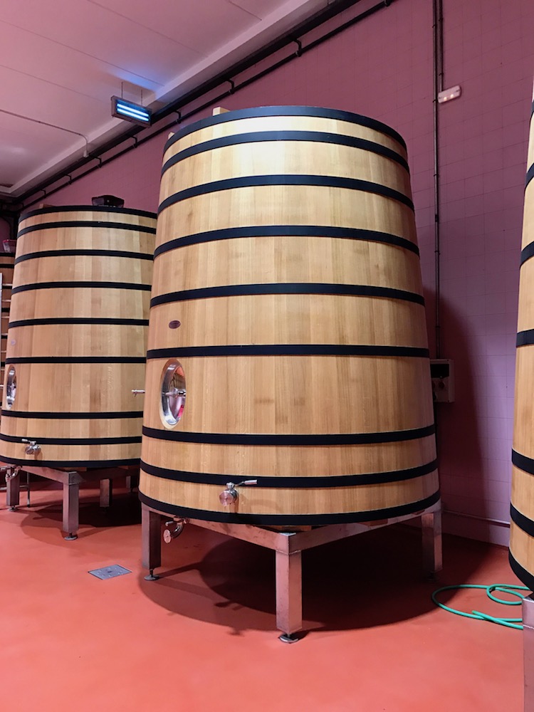  Down to the barrel room... 