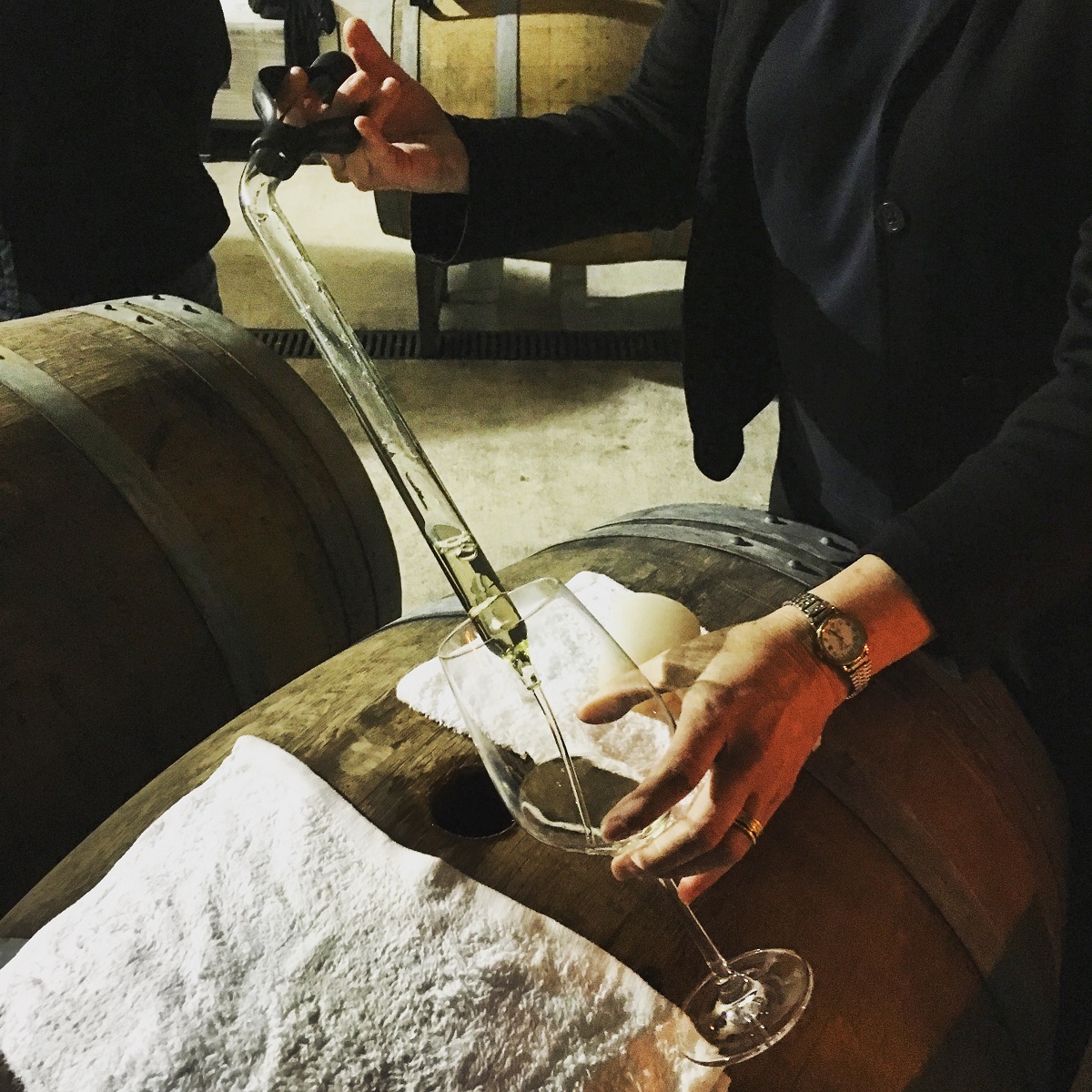 Invites to special member-only events -- such as this wine tasting direct from the barrels in the cellar at the winery -- are great perks of wine club membership, and great ways to broaden your knowledge of and appreciation for what you're drinking.