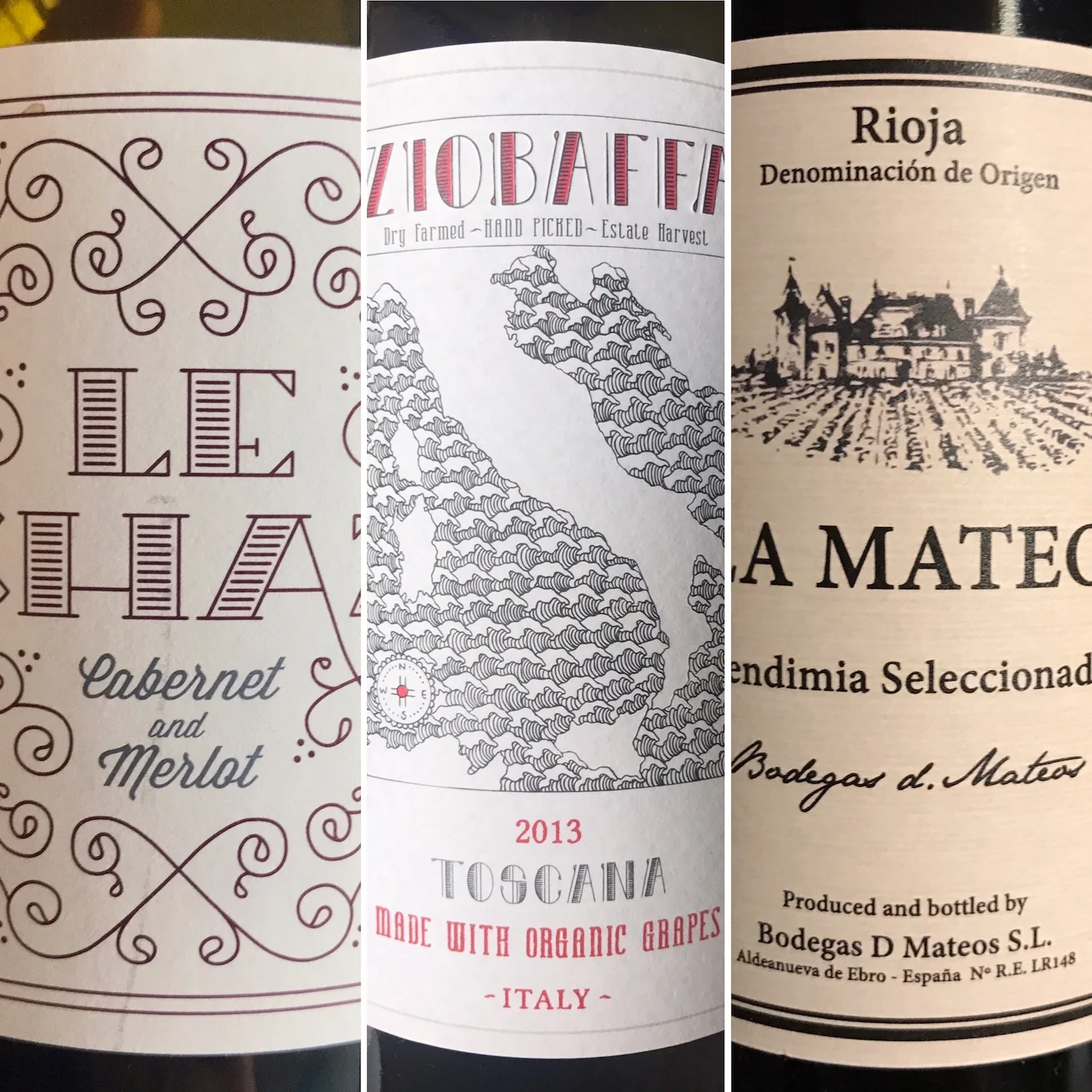 House (Wine) Hunters: One red each from France, Italy, and Spain that perform well above their price