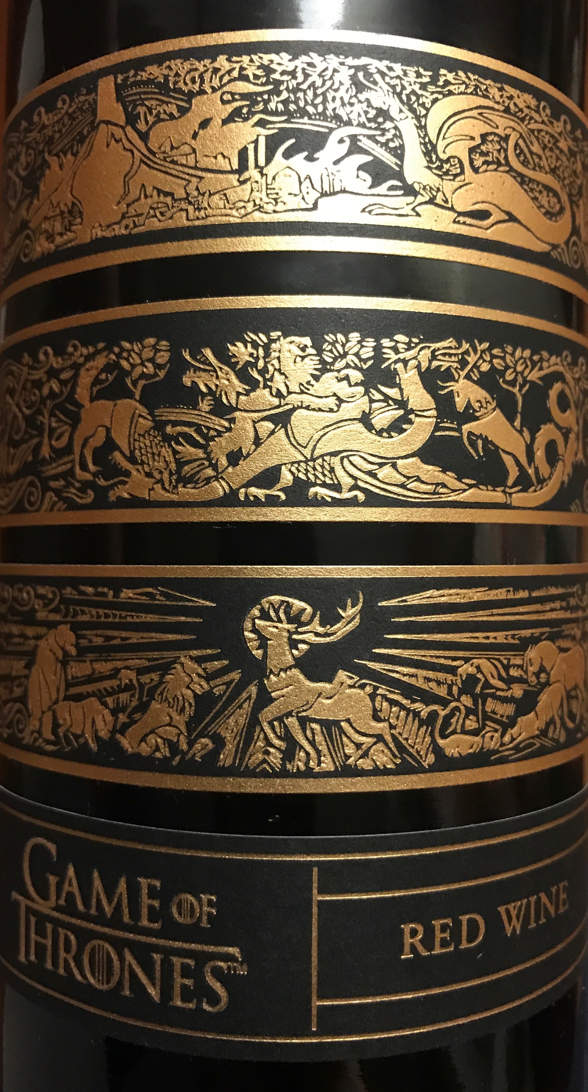 The label is actually quite striking.