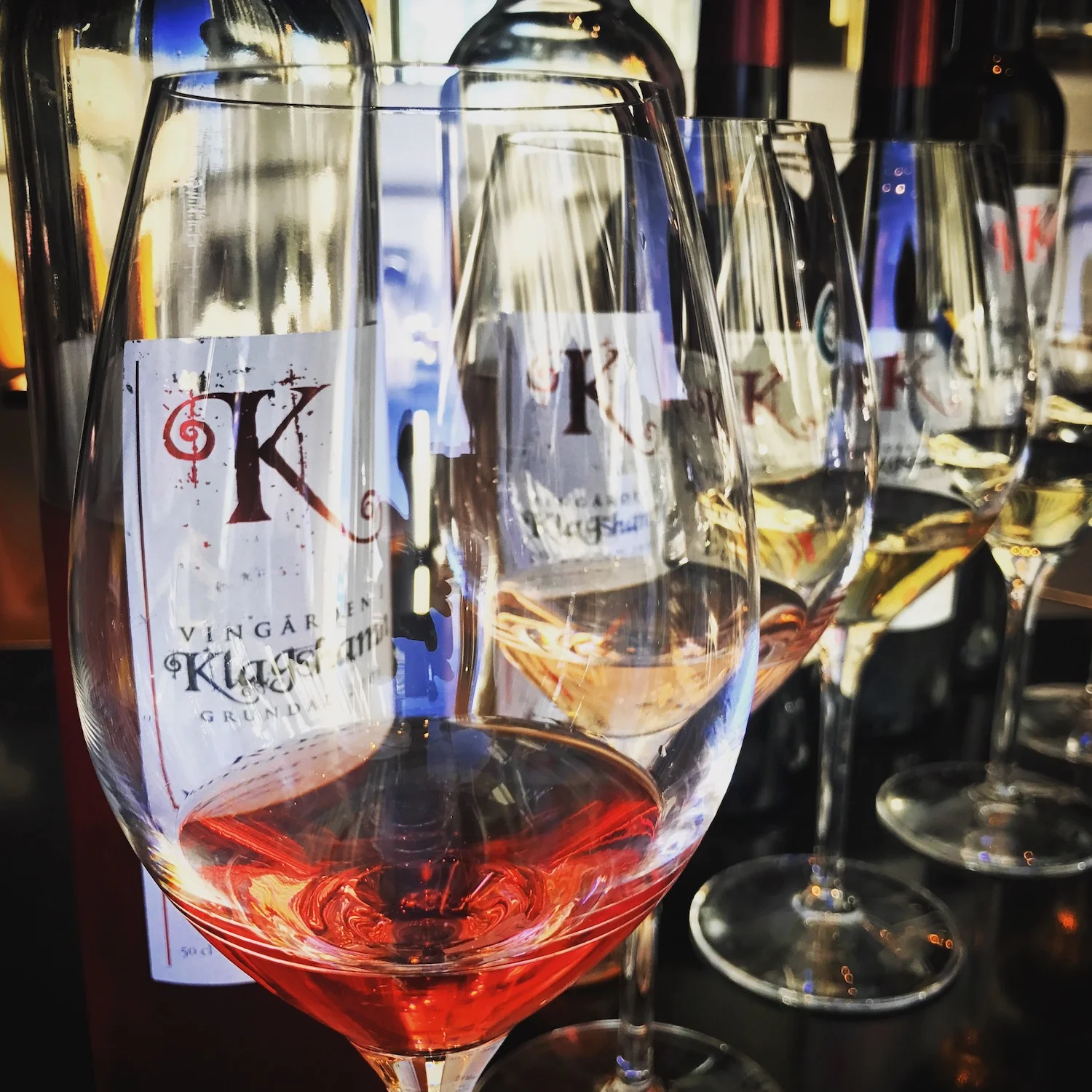We tried our lineup of Klagshamn wines at a restaurant called Swedish Taste in Göteborg, and highly recommend!