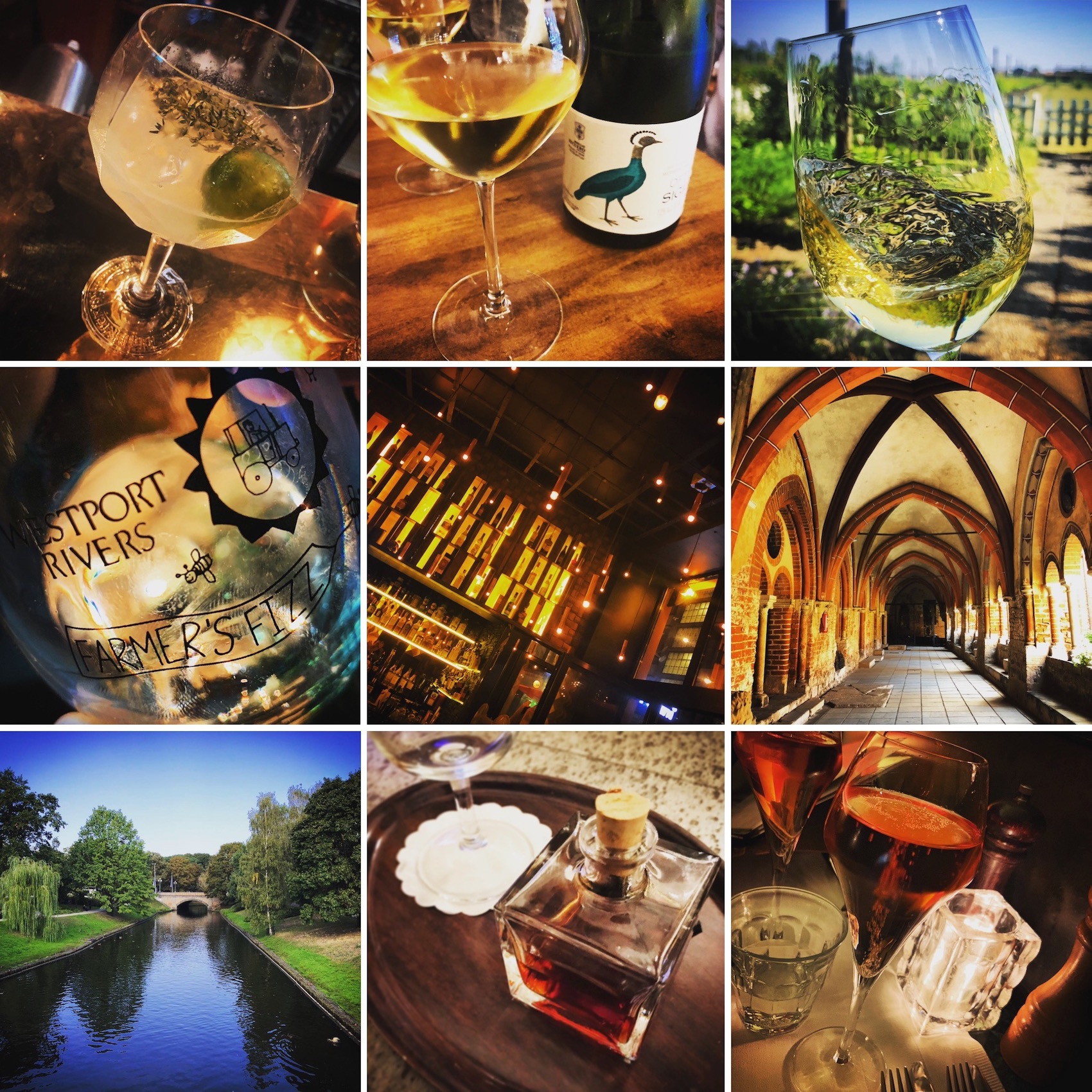 A few of our Instagram Best Nine for 2018 also made my Top 10 list for the year, starting with the great gin tonic I had at Tweed cocktail bar in Stockholm, Sweden (top left).