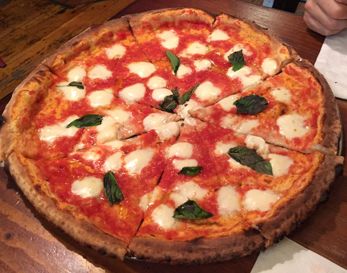 Giselle Ayupova — Pizza Margherita in My Favorite Restaurants in New